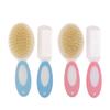 2pcs/set Portable Soft Newborn Baby Hair Brush Baby Kids Comb Child Hairbrush Set Care Baby Brush Baby Comb