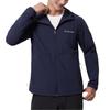 Columbia Solid Color Breathable Hooded Casual Jacket Men Jackets Blue XO8440-464