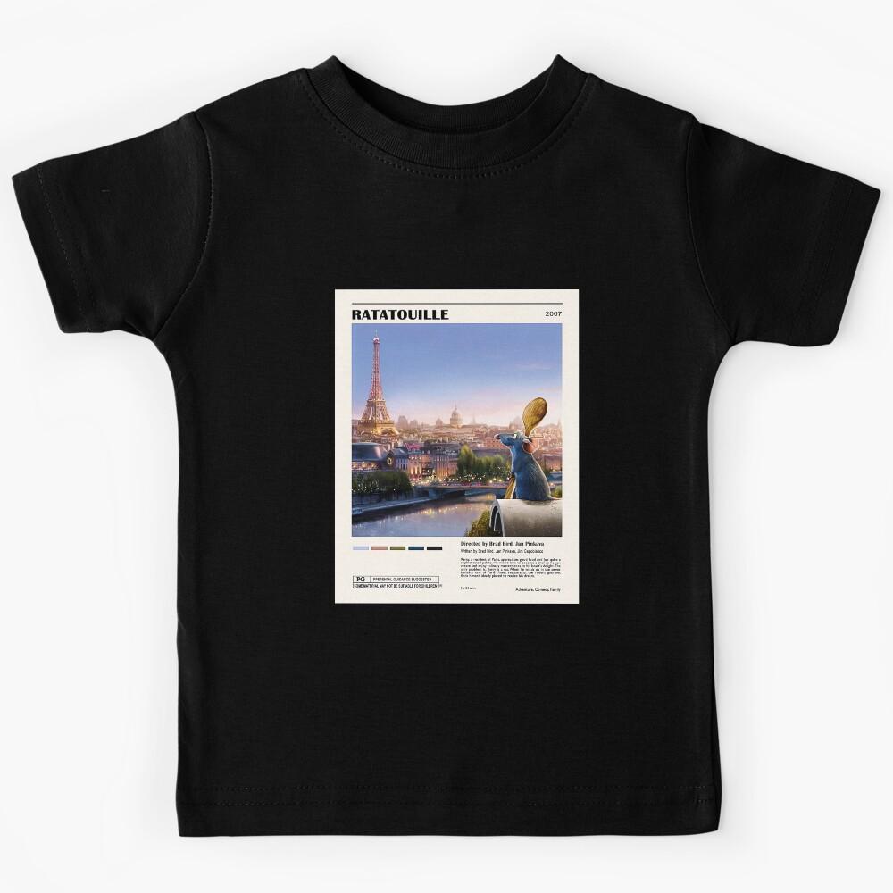 Ratatouille - Animation Movie Print Poster Kids T-Shirt 130