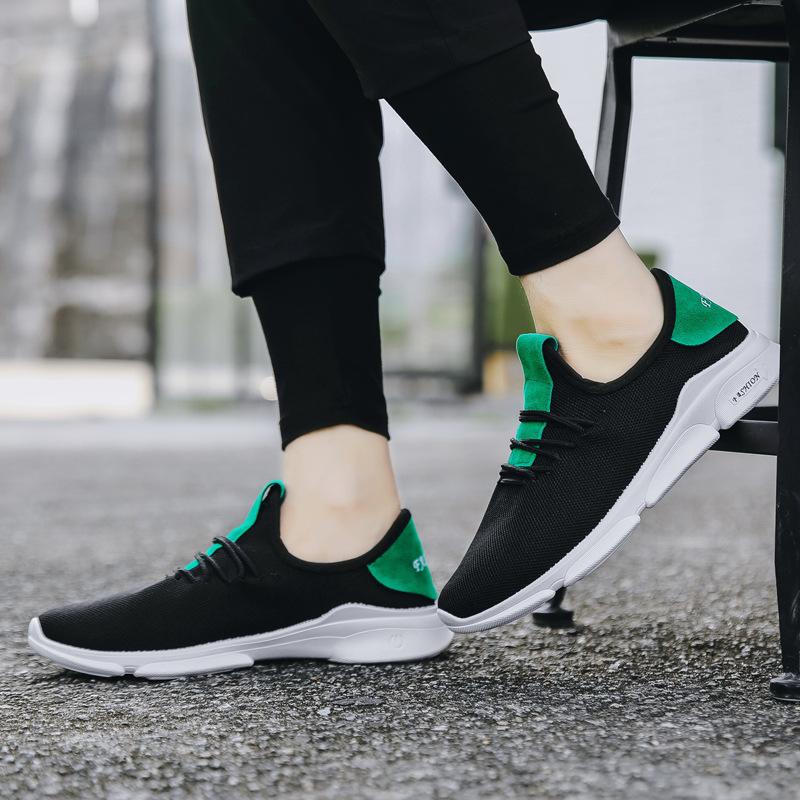 

2023 Мужская обувь, модная мужская повседневная обувь, спортивная обувь с круглой головкой, удобные дышащие кроссовки 44