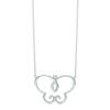 & Co. Hollow Butterfly Design Good Luck 925 Silver Necklace Women Necklace GRP05723