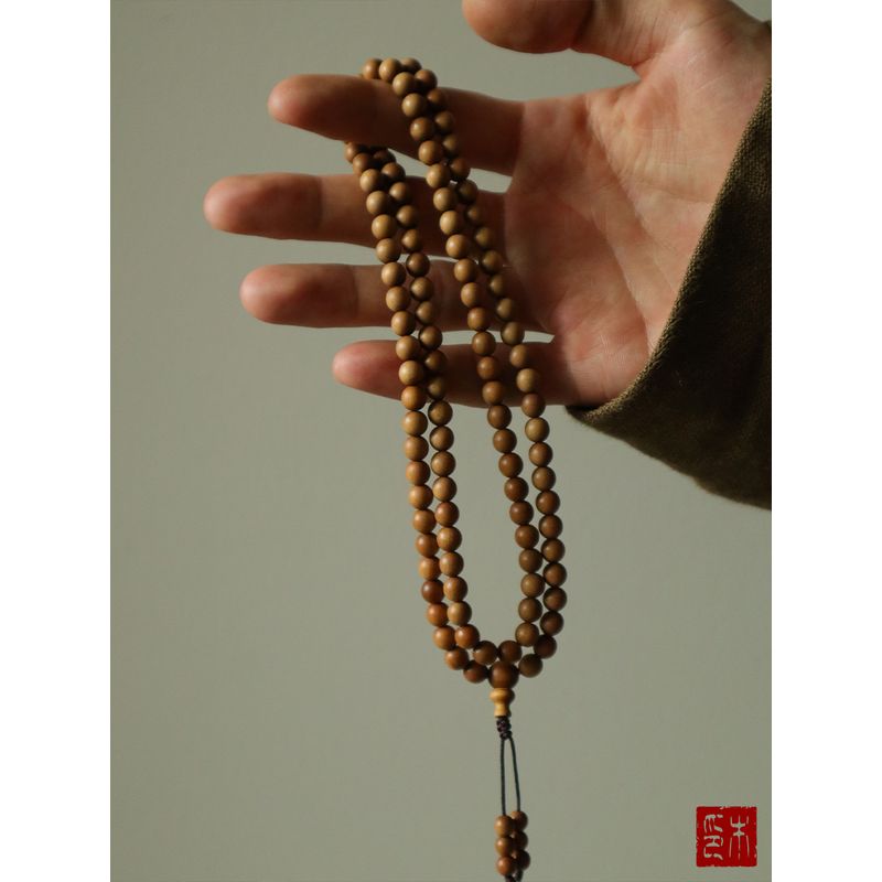 

Crafts Wooden Sleep and Nothing, 108 6mm Bracelets Idle 108-6mm