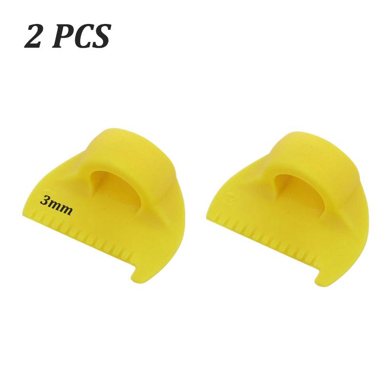 2/4 Pcs DIY Hand Sewing Aids Finger Protector 3mm Spacing Plastic Hand Sewing Tool For Beginners And Seniors Easy Sewing