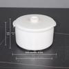 ZISIZ Ceramic Double-Boiler Stew Pot Insert