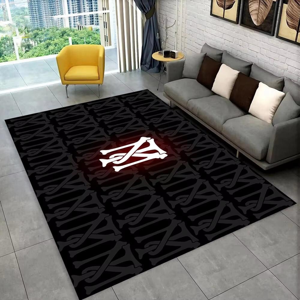 Tappeto Area Scarface Tony Stampa 3D Grande, Tappeto per Soggiorno Camera da Letto Divano Zerbino Decorativo, Tappetino da Gioco Antiscivolo per Bambini