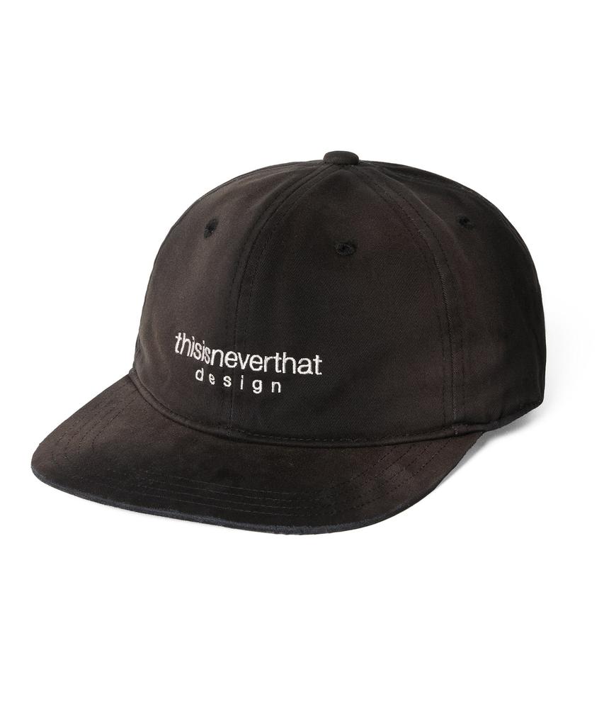 THISISNEVERTHAT Bleached L-Logo Cap Black