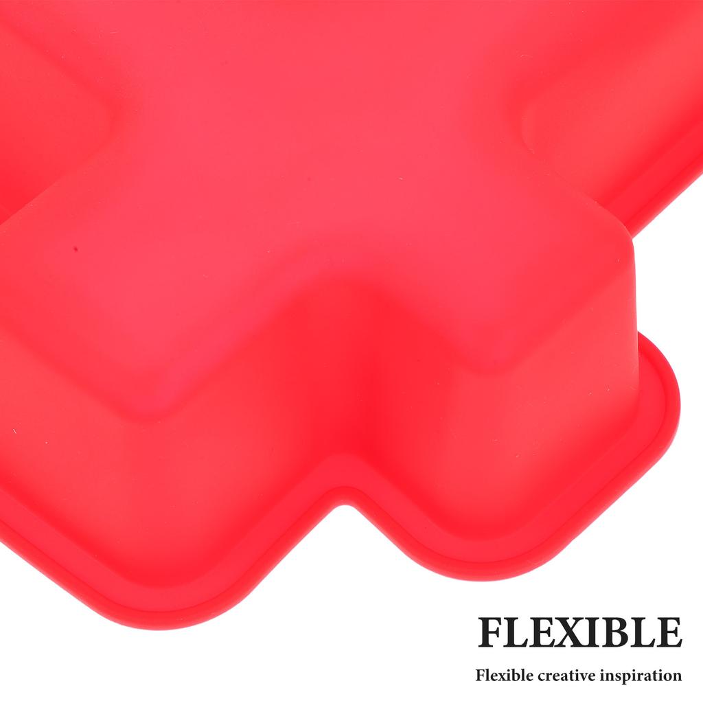 10 Inch Large Silicone Baking Mold 3D Number Cake Pan for Anniversary Birthday Party Easy Release Even Heat Distribution