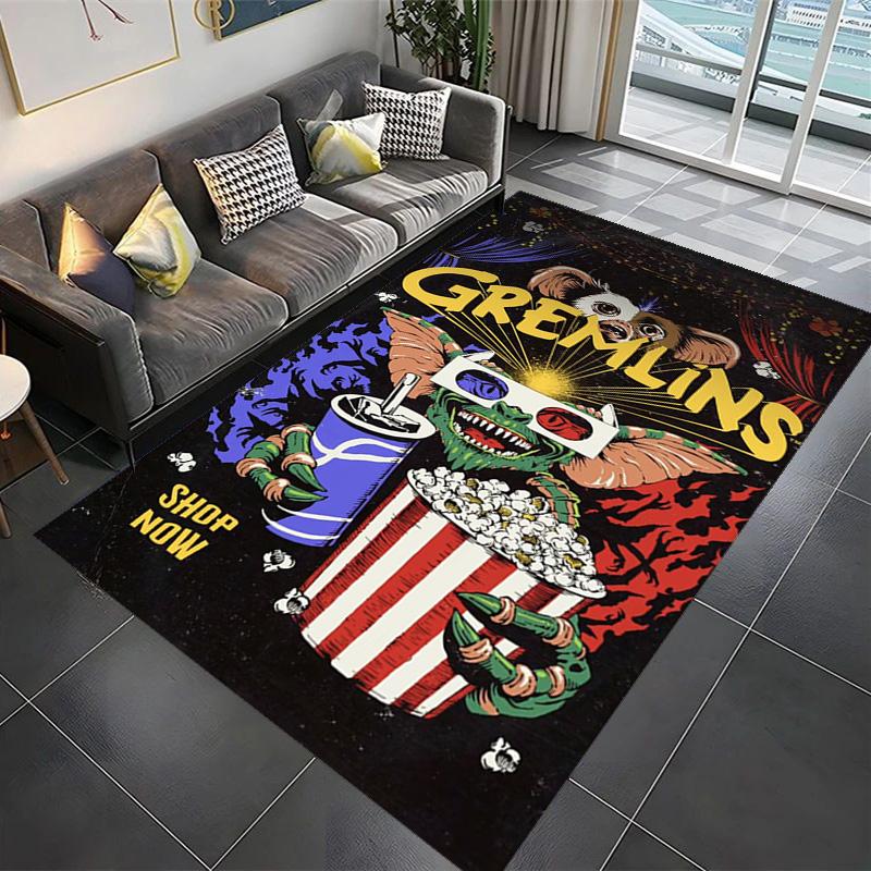 Gremlins: Chaos Unleashed carpet printing Suitable for all seasons Bathroom mat Fashion Art