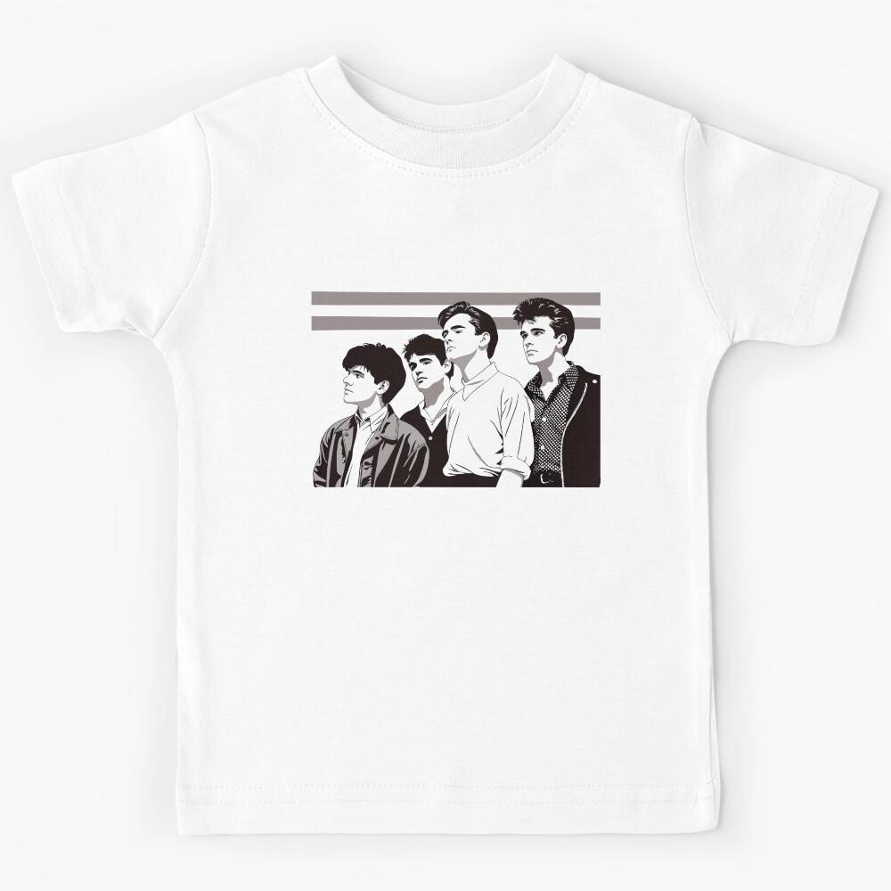 The Smiths – Melancholy Icons in Monochrome Kids T-Shirt 130
