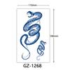Herbal Tattoo Stickers, Juice Tattoo Stickers, Semi-Permanent English Letter Tattoo Stickers Tattoo
