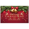 Christmas Party Banner New Year Theme Festive Banner Xmas Banner Pine Branch For Mall Decoration Indoor Decor Holiday Event