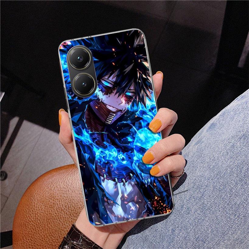 Dabi MHA My Hero A-Academy Phone Case For Xiaomi Poco X7 X6 X5 Pro F7 Ultra Redmi 15C 15 13C 13 12C 12 10 10A 10C 9 9A 9C 9T Cov