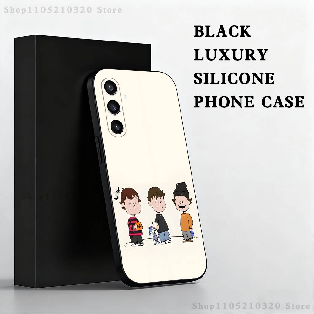

S-Sturniolo Triplets Phone Case For Samsung S 25,24,23,22,30,21,10,9,Ultra,Plus,Lite,FE,4,5 G Black Soft Case SamsungS23 5G