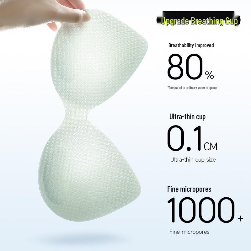 Ultra-Thin Seamless Cooling Ice Silk Push-Up Bra