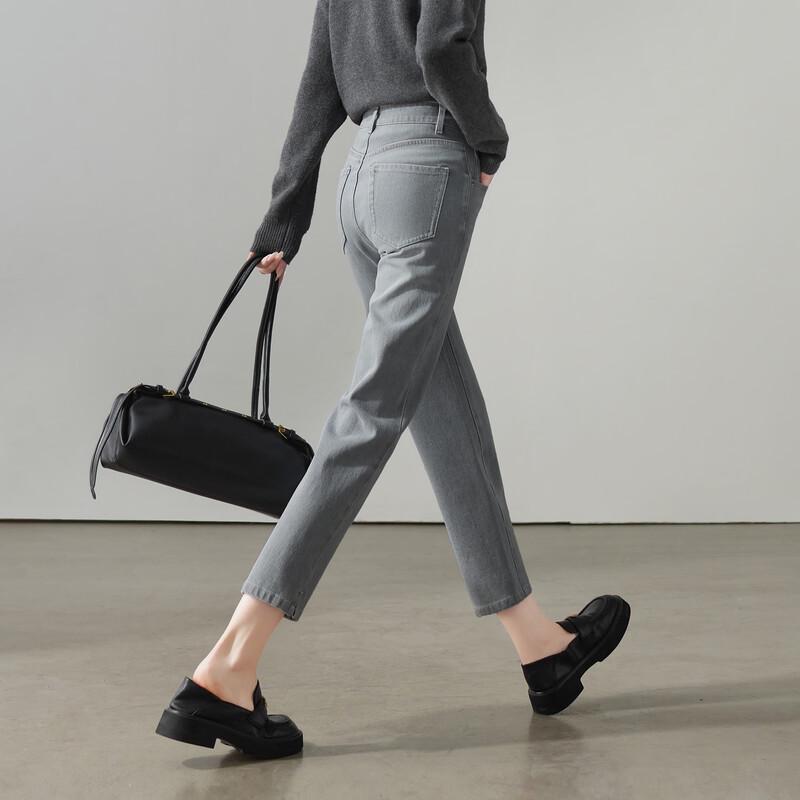 SOFSIL Women's High-Waist Slimming Ankle-Length Jeans