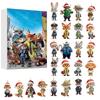 Calendario dell'Avvento Pazzo Zootopia Scatola Cieca 2D