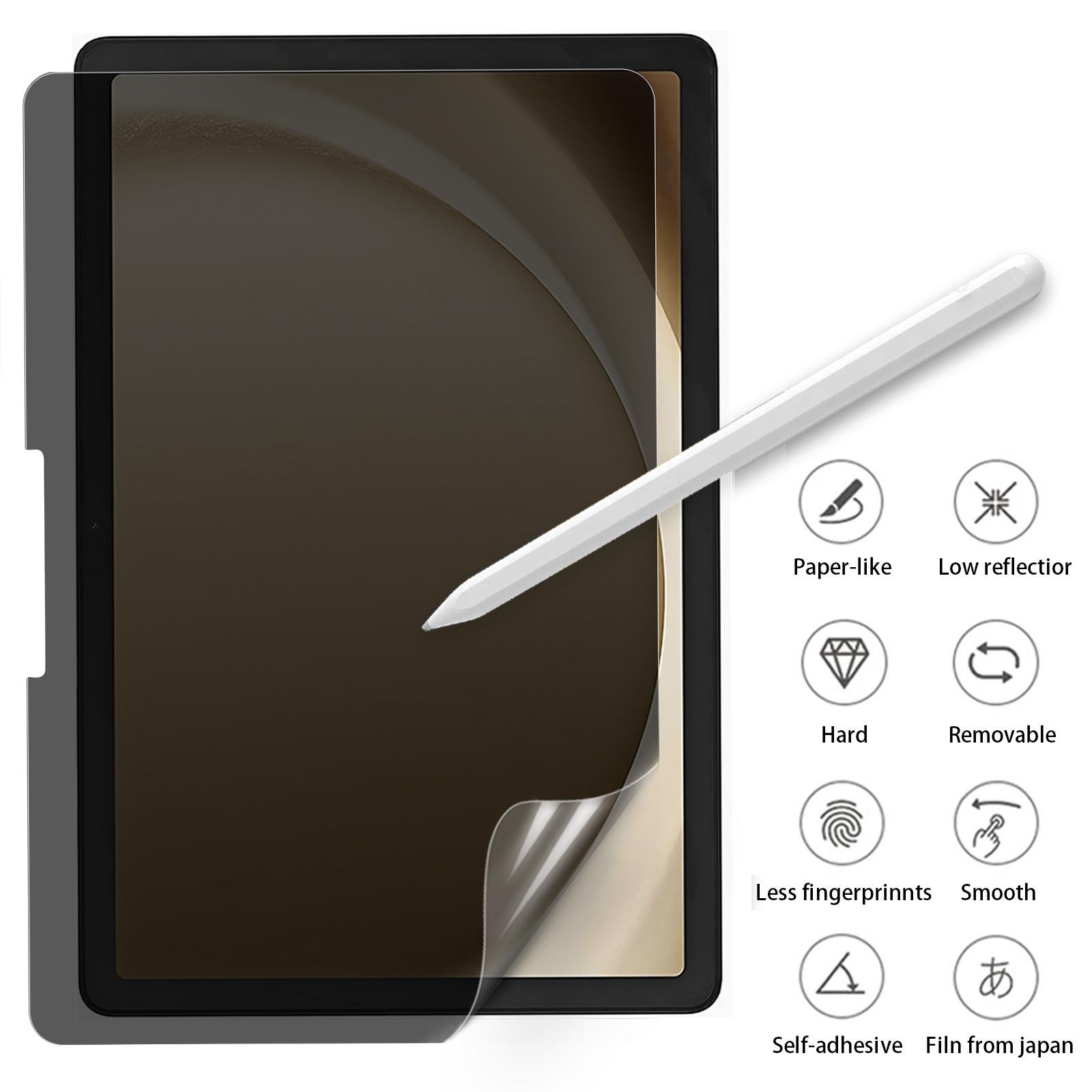 

For Samsung Galaxy Tab A9+ Privacy Screen Protector Paper-like PET Matte Film