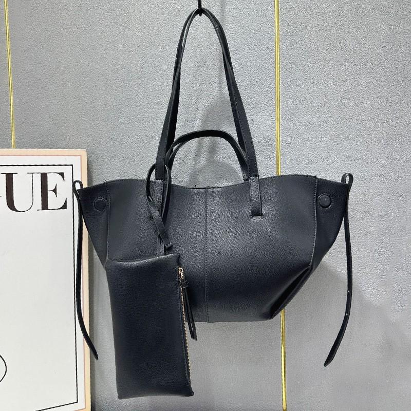 Polen Tragetasche Leder Achseltasche Modisch Ein Schulter Tragbar Große Kapazität Damen Knödelfabrik