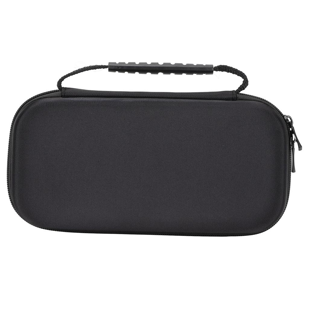 Game Console Storage Bag Hard Shell Dual Zipper Protective Portable Carrying Case for Switch Black Zipper Regular