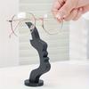 Abstract Face Design Eyeglass Holder Fashion Glasses Storage Rack  3D Printed Artistic Decor for Home Office