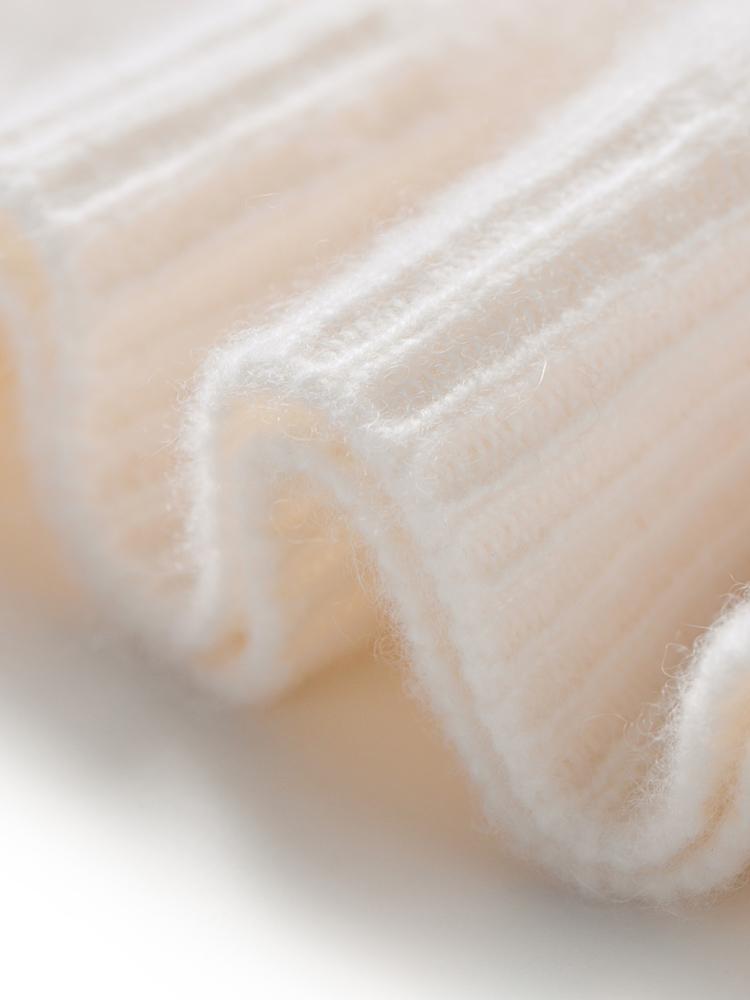 Women's Cashmere Sweater Qinghe Cashmere 30% Cashmere 70% Wool Autumn and Winter Cashmere Pullover Soft and Warm