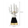 Candlestick Halloween Hand Palm Shaped Candle Holder Stand Table Decoration for Haunted House
