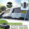 For Jetour T2 Accessories Traveller Shanhai T2 Magnetic Car Sunshade  2024 2025 Curtain Window Uv Protection Sun Visor Auto