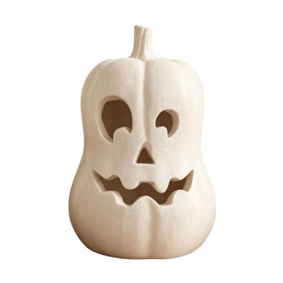 Dekorative Herbstakzente Kürbislaterne Ornament, Harz Hohl Tischfigur, Herbst Indoor Kaminsims Dekor Tischdekorationen für Halloween