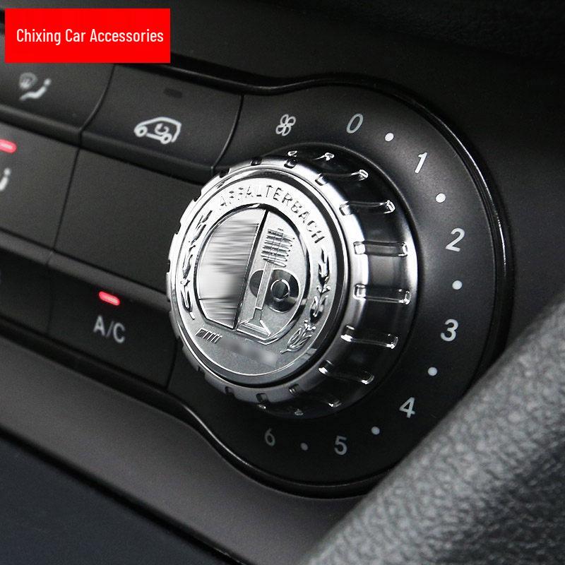 Mercedes GLA200/220 A/B-Class Interior Multimedia Knob Decoration Stickers for Air Conditioning