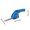 Professional Wireless Garden Shears Trimmer Twin Function Quiet Motor Lightweight Body Elderly Friendly Yard Tool