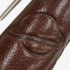 Excellent MONTBLANC Ballpoint pen Silver leather mens 119686 Used