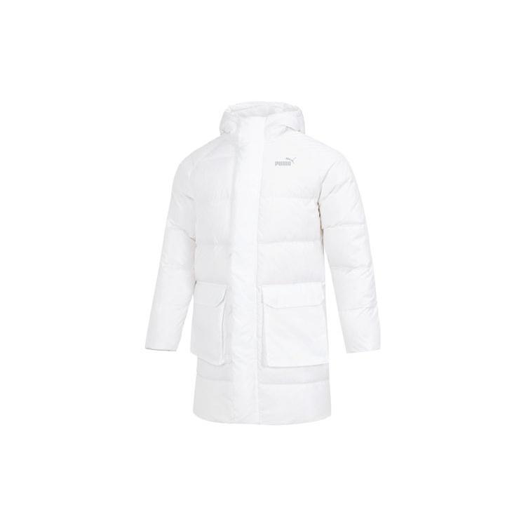 PUMA Das Long Down Jacket  White  Men s 674641-02 XL