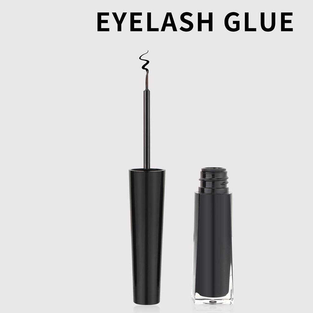 Quick-Dry, Waterproof False Eyelash Glue – Long-Lasting, High Viscosity, Easy To Remove, Gentle, and Non-Irritating.