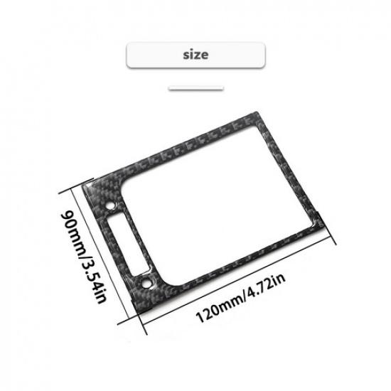 2Pcs For Honda Odyssey Carbon Fiber Interior Side Air Vent Outlet Cover Trim