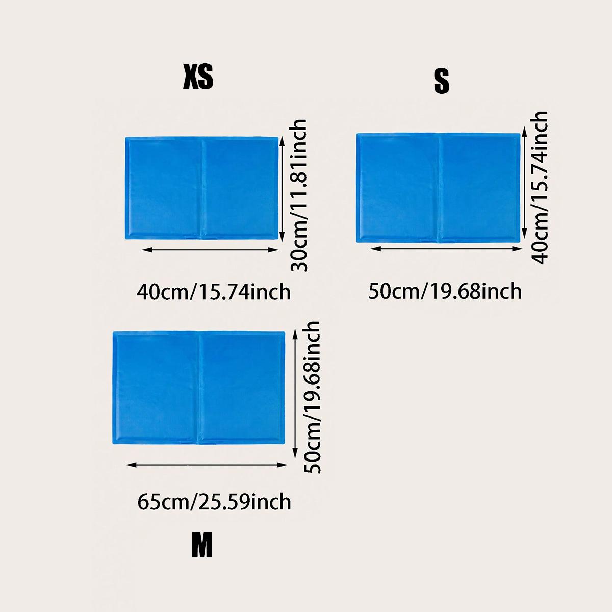 

1 шт. - Охлаждающий коврик для питомца, Самоохлаждающийся коврик для собаки, Летний коврик-подушка для собаки, Охлаждающее одеяло для сна XS（old） синий