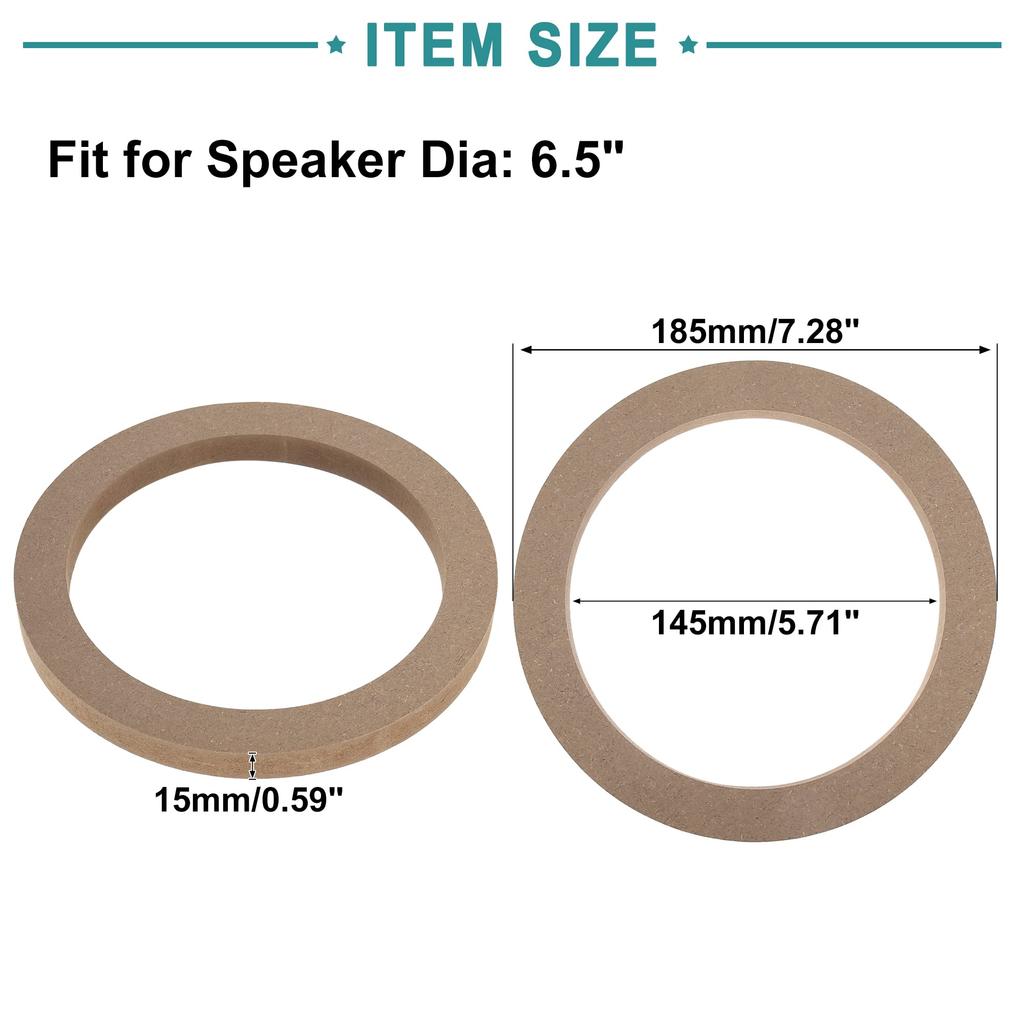 ACROPIX Speaker Spacer 16cm Khaki 2pcs
