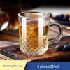 ZISIZ Heat-Resistant Handmade Glass Drinking Cup Set