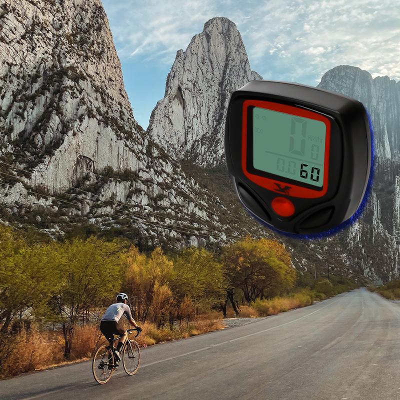 Vodotěsný Drátový Digitální Cyklocomputer Tachometr Počítač na Kolo Cyklistický Měřič Rychlosti Kódová Tabulka Cyklistické Příslušenství LCD Displej