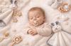 Ulewajka Mini Diaper Cuddly Toy Cloth For Babies Bunny