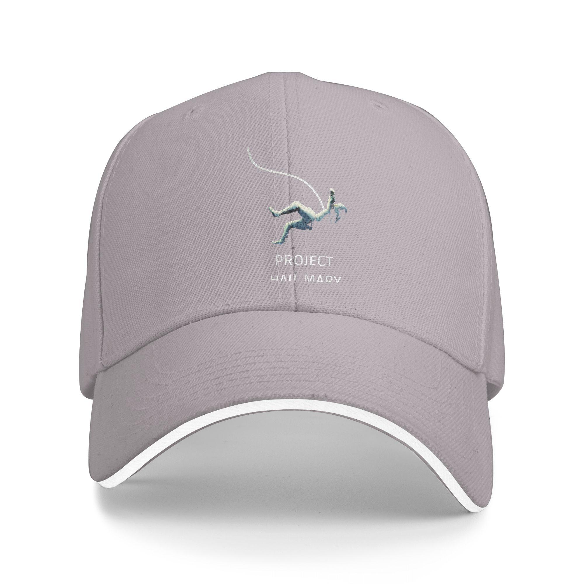 

Project Hail Mary -BYimg Baseball Cap Hip Hop Sandwich Cap Unisex Style Breathable Hats Cap Outdoor One Size серый