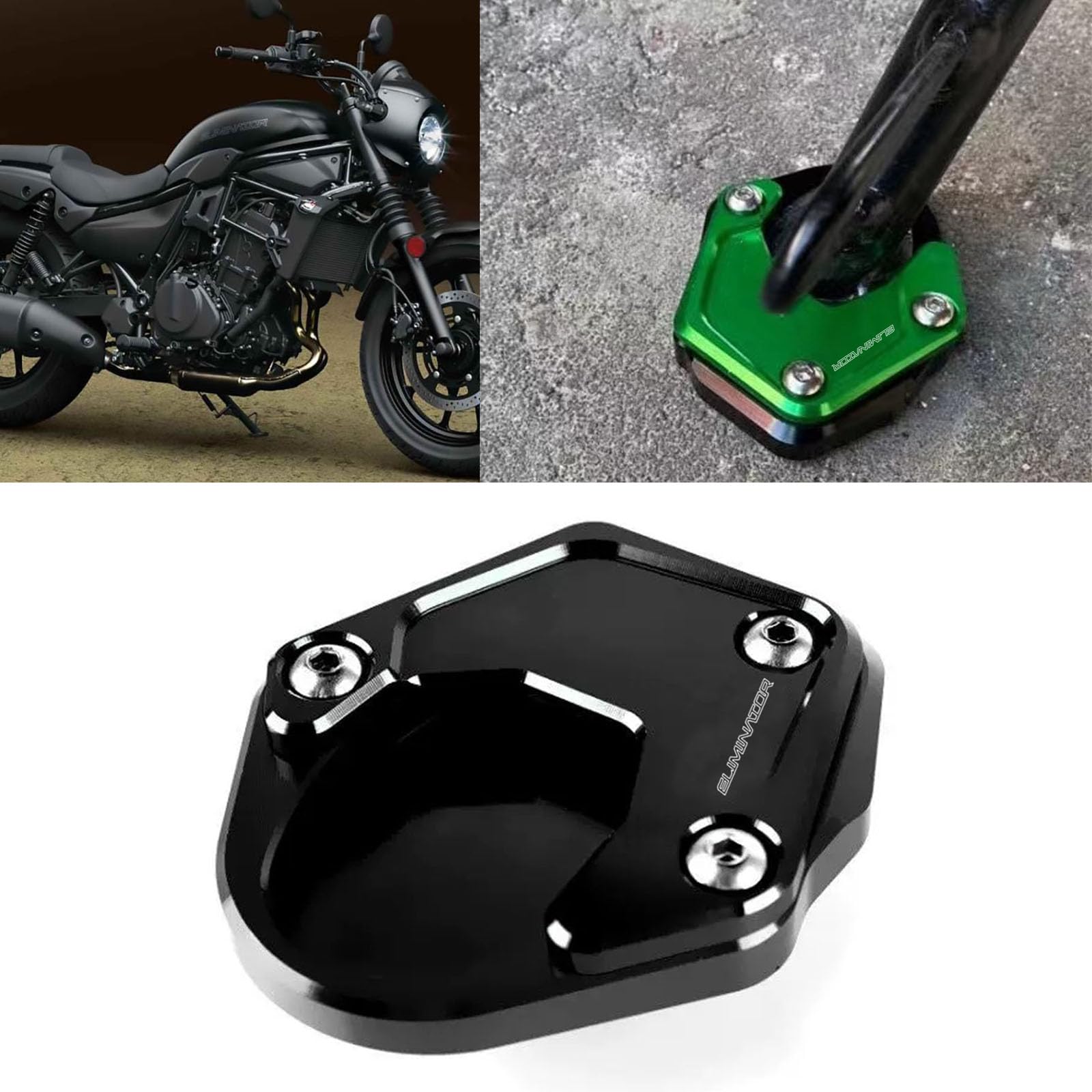 

DOMOPAY Для ELIMLNATOR Eliminator SE 400 450 500 (2020-2023 2024) Мотоциклетные аксессуары Eliminator SE чёрный