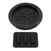 Gitarre Schallloch Abdeckung Stumm Schalldämpfer Set 11cm Schallloch Gitarre Muter Instrument Zubehör für