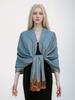 Autumn And Winter Imitation Cashmere Shawl Women'S Ethnic Style Warm Scarf Jacquard Tassel Women'S Shawl