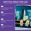Hikmarion Car Glass Anti-fog Agent Waterproof Rainproof Anit-fog Spray for Front Window Glass Anti Mist (150ml+sponge + Towel)