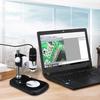 1600X 2MP 8 LED Digital Microscope Professional Micro USB Magnifier Electronic Stereo USB Endoscope for Phone PC