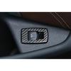 Carbon Fiber ABS Tailgate Rear Door Switch Cover Trim For BMW 5 Series 2018-