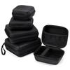 Durable Hard Shell EVA Storage Box Black Mini Zipper Earphone Case Portable Protective Storage Case Digital Accessories