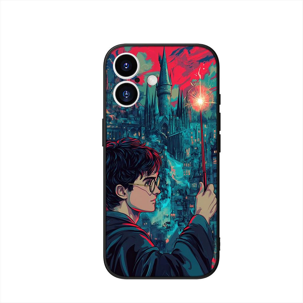 Art Owl Harries Wand Potters Cover Phone Case for Samsung Galaxy S25 S23 S22 S24 FE Ultra Plus A56 A05 A06 A15 A16 A57 S7 Edge