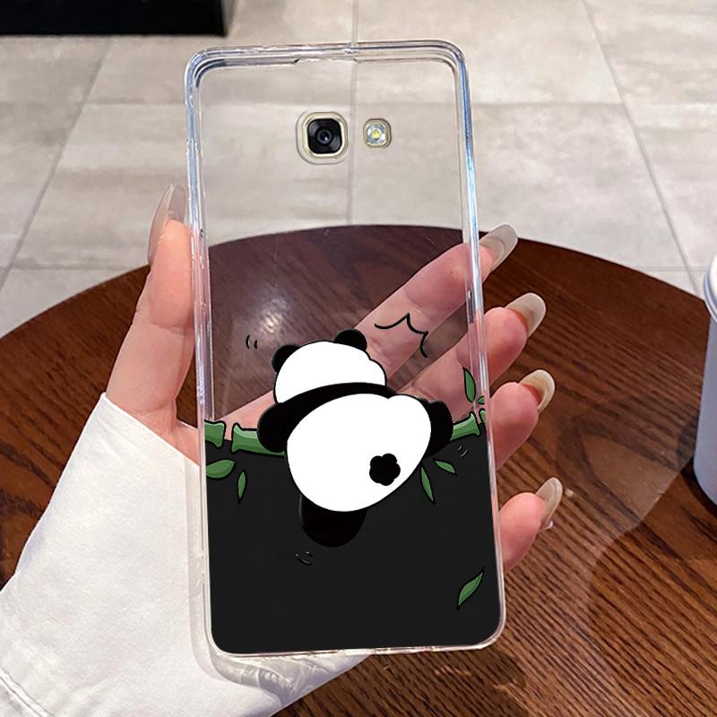 For Samsung Galaxy A5 2016 Case SM-A510F Aesthetic Cute Cat Cover Clear Soft Silicone Phone Case For Samsung A5 2017 A520F Shell