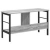 Bookshelf Grey Sonoma 82 x 32 x 47 cm Engineered Wood